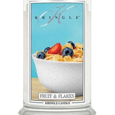 Fruit & Flakes Large scented candle