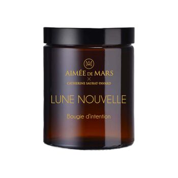 Bougie Lune Nouvelle 99.5% naturelle - 150g 2