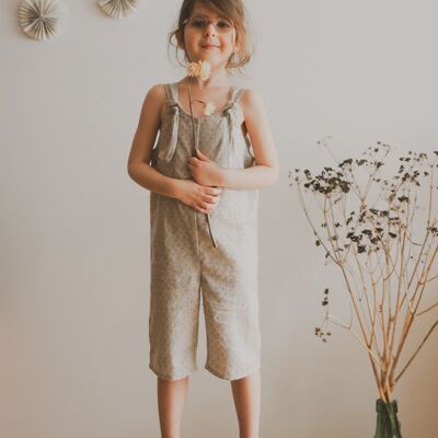 Overall 100 % Baumwolle OEKO TEX Beige Baby