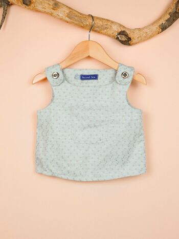 Débardeur 100% Coton Oeko Tex Beige Enfant 2