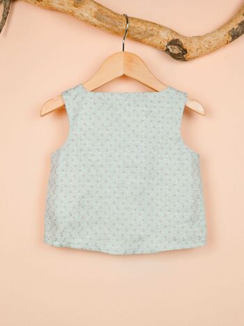 Débardeur 100% Coton Oeko Tex Beige Enfant 4