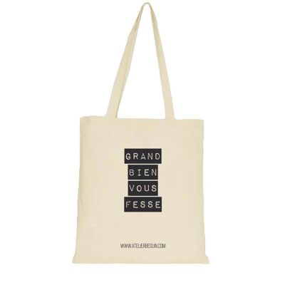 Tote Bag "Great buttocks you"