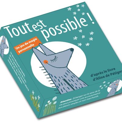 gioco Tutto è possibile - 54 carte in campana (turchese)