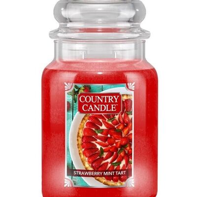 Strawberry Mint Tart Large scented candle