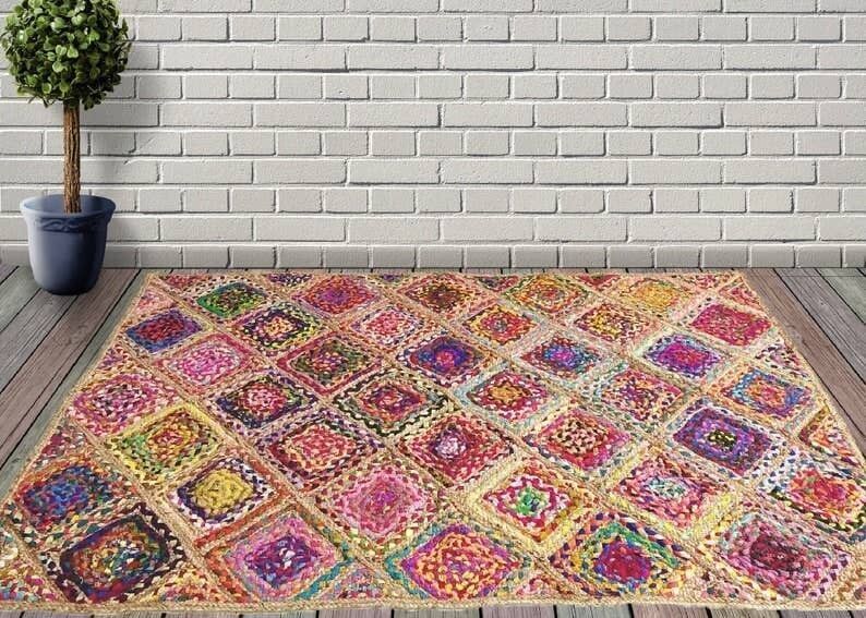 Tappeto in juta intrecciata Holi 5x8