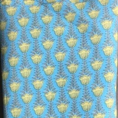 Hyde Floral Handprinted Fabric 10 mts