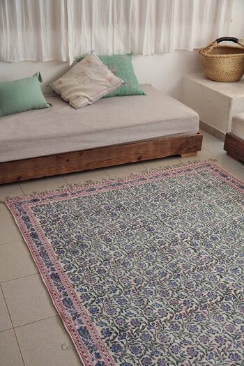 Tapis noué à la main Jaipur 4x6 2