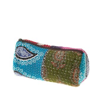 Pochette Kantha recyclée - Lot de 10 2