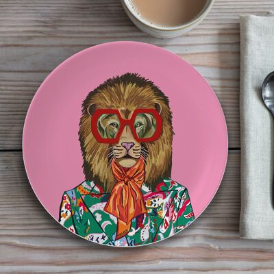 Animaux de la mode - Assiette en porcelaine fine Lenny PRE COMMANDE