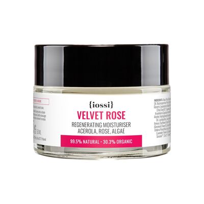 Velvet Rose Regenerierende Feuchtigkeitscreme. Acerola, Rose, Algen / 50 ml