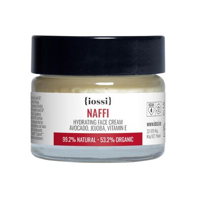 NAFFI Hydrating Cream. Avocado, Jojoba, Vitamin E / MINI / 15 ml