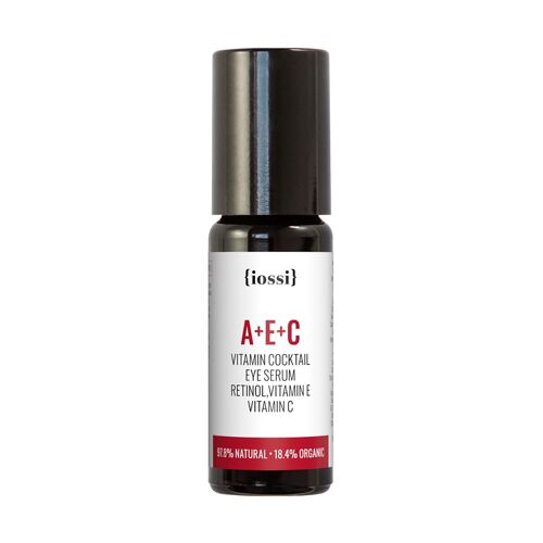 Vitamin Cocktail. Night Eye Serum with Retinol, Vitamin E and C / 10 ml