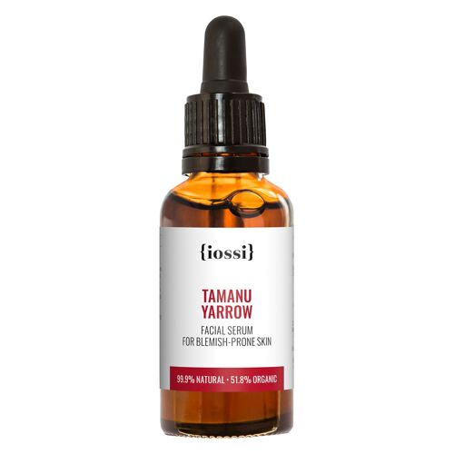 Yarrow and Tamanu. Facial Serum for Blemish Prone Skin / 30ml