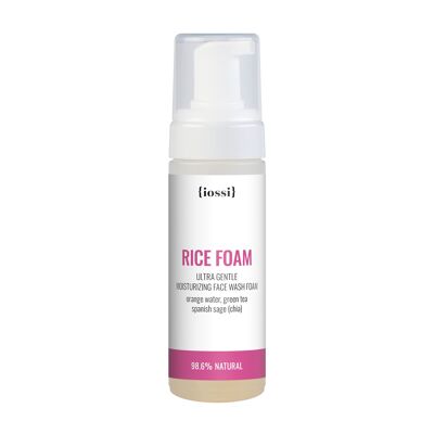 Rice Foam. Moisturising, gentle facial foaming cleanser / 150 ml