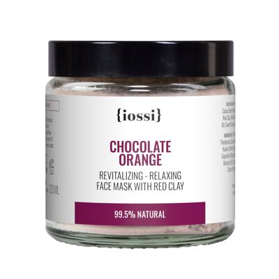 Chocolate Orange. Revitalizing-Relaxing Face Mask with Red Clay / 120 ml