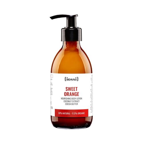 Sweet Orange. Nourishing Body Lotion with Coconut Extract and Cocoa Butter / 240 ml
