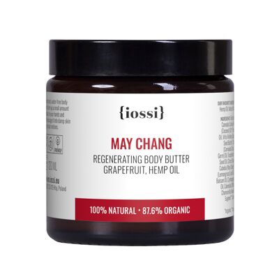 Mai Chang. Beurre corporel régénérant à l'huile de chanvre / 120 ml