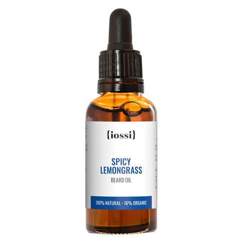 Spicy Lemongrass. Beard Oil / 30 ml