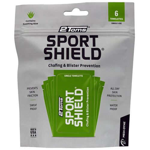 2toms sportshield towelette - 6 pack