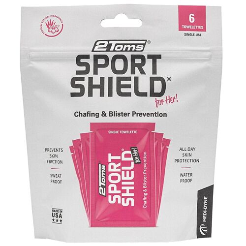 2toms sportshield for her! towelette - pack of 6