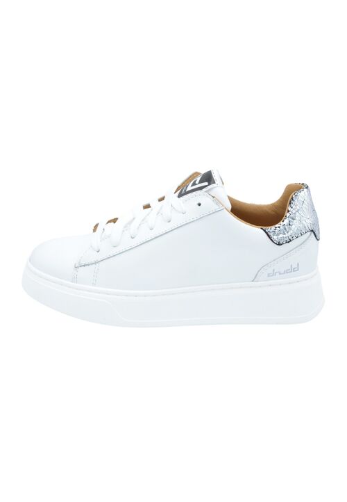 Sneakers baby drudd white silver