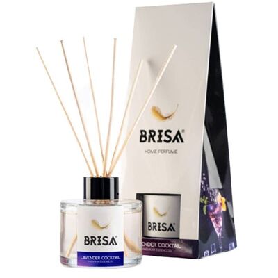 BRISA Reed Diffuser - Lavender Cocktail