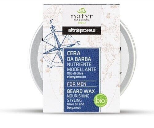 Cire à barbe bio Huile d'olive et bergamote 50 ml