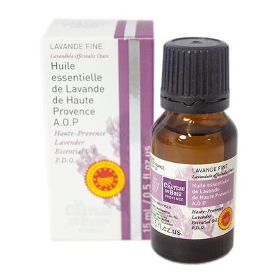 Lavender essential oil from Haute Provence A.O.P -15ml