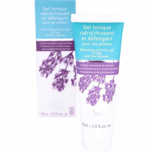 Gel tonique rafraîchissant et défatigant pour les jambes Bio-75ml