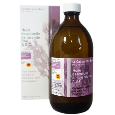 Lavender essential oil from Haute Provence A.O.P -500ml
