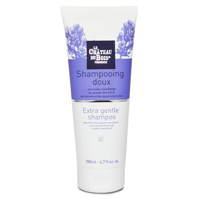 Champú suave orgánico con lavanda fina - 200ml