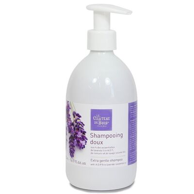 Sanftes Bio-Shampoo mit feinem Lavendel -500ml