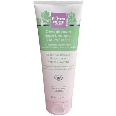 Shower cream with fine lavender- BIO-200ml