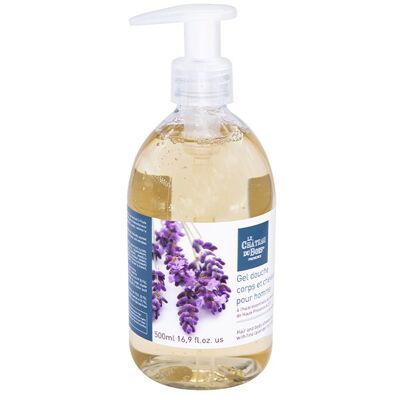 Body and hair shower gel with fine lavender - ORGANIC - 500ml