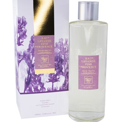 Fine lavender water from Provence - 1991 tradition collection - 1L