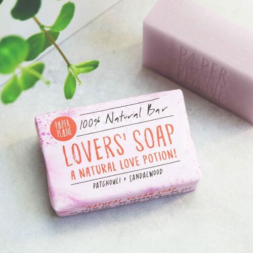 Lovers' Soap 100% Natural Vegan Plastic-free