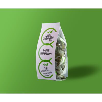 Mint Infusion - 500x - Bio Pyramid Tea Bags