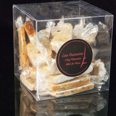 Box of 250g of Nougat with Voatsiperifery Pepper and Passion Fruit