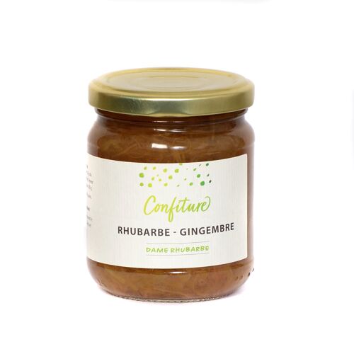 Confiture de Rhubarbe-Gingembre