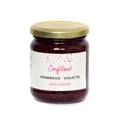 Veilchen-Himbeer-Marmelade