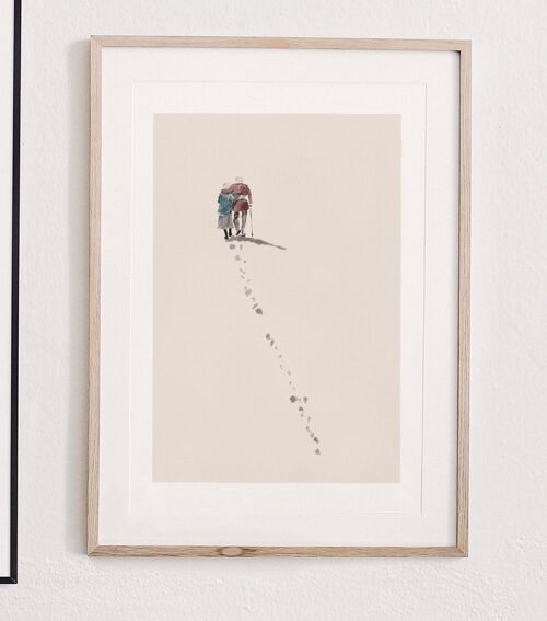 Love is a journey print - A5 Print