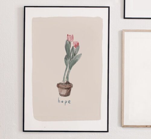 Spring Hope A4 print - Original design ($13.77)