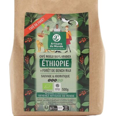 Café Ethiopie de fôret moulu 500g
