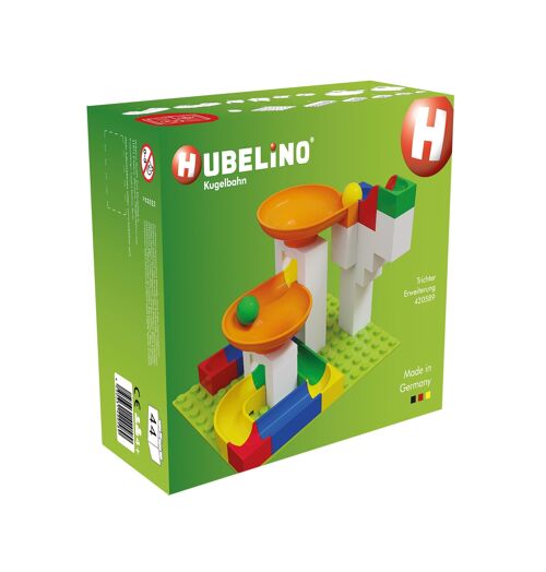 Hubelino Twister Expansion Set Marble Run, 44 pieces