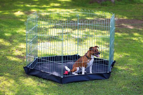 Henry Wag 6 Sided Steel Pet Pen with Fabric Base