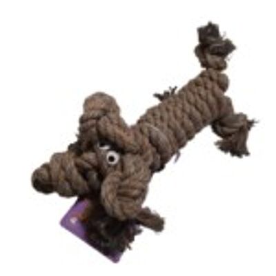 Henry Wag Rope Buddies Travel Companion Hundespielzeugfiguren – Grifter (großer Hund)
