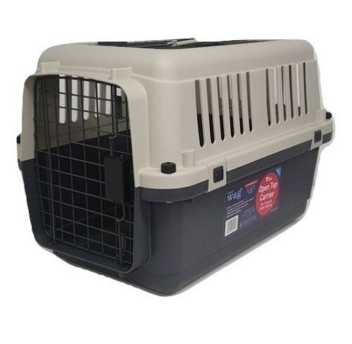 Henry Wag Open Top Travel Kennel ,