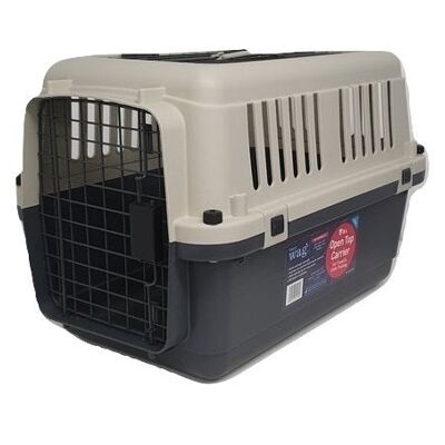 Henry Wag Open Top Travel Kennel ,