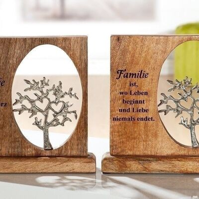 wood cream. with message "Family" VE 4 so53