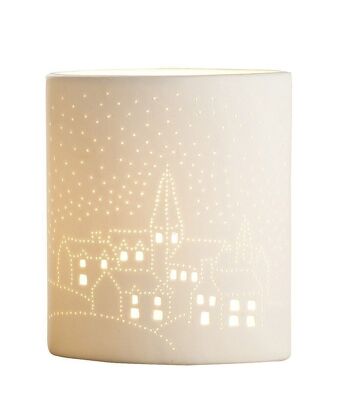 Lampe en porcelaine Ellipse Church 339 1